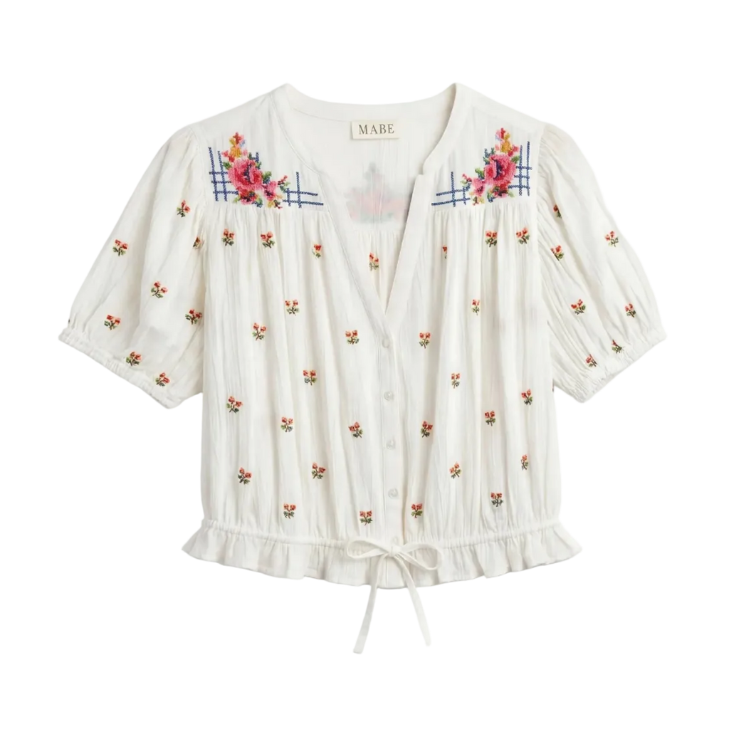 Harlie Embroidered Top