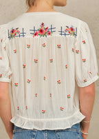 Harlie Embroidered Top