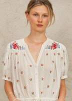 Harlie Embroidered Top