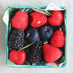 Mixed Berry Beeswax Birthday Candles