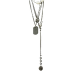French Medal Necklace