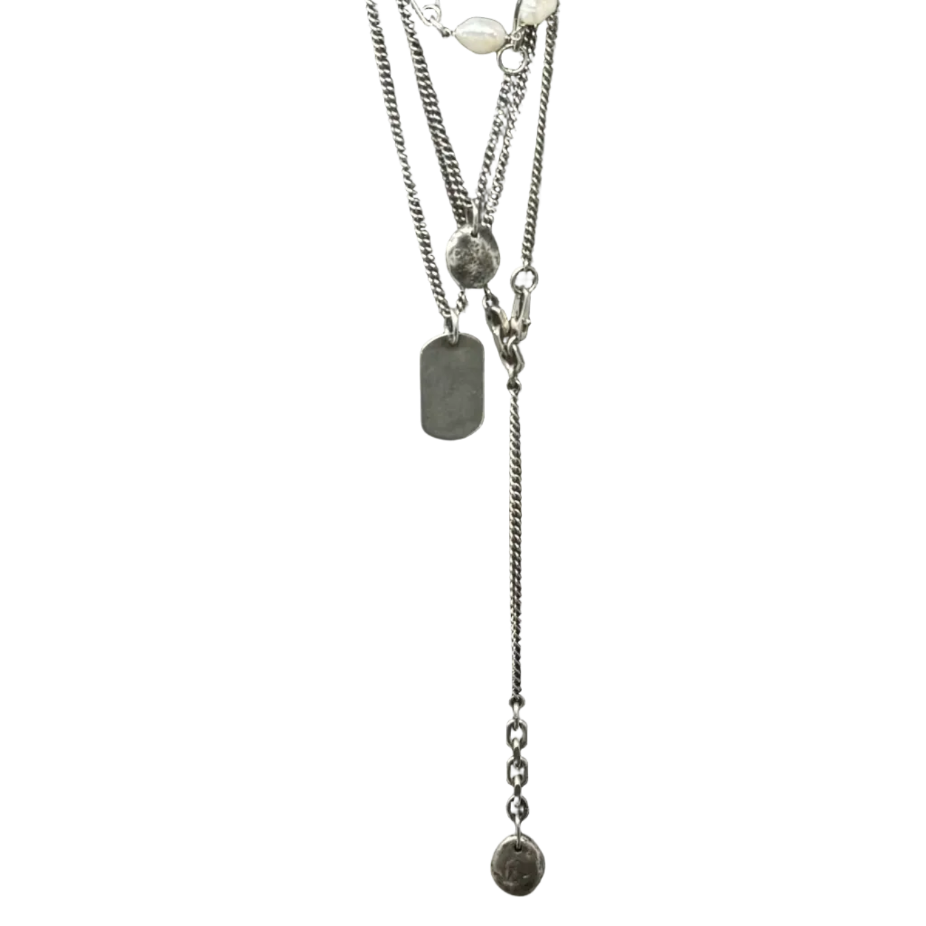 French Medal Necklace