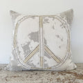 Splatter Peace Pillow