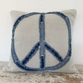 Indigo Peace Pillow