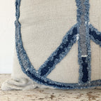 Indigo Peace Pillow
