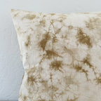 Shibori Golden Leaves Pillow