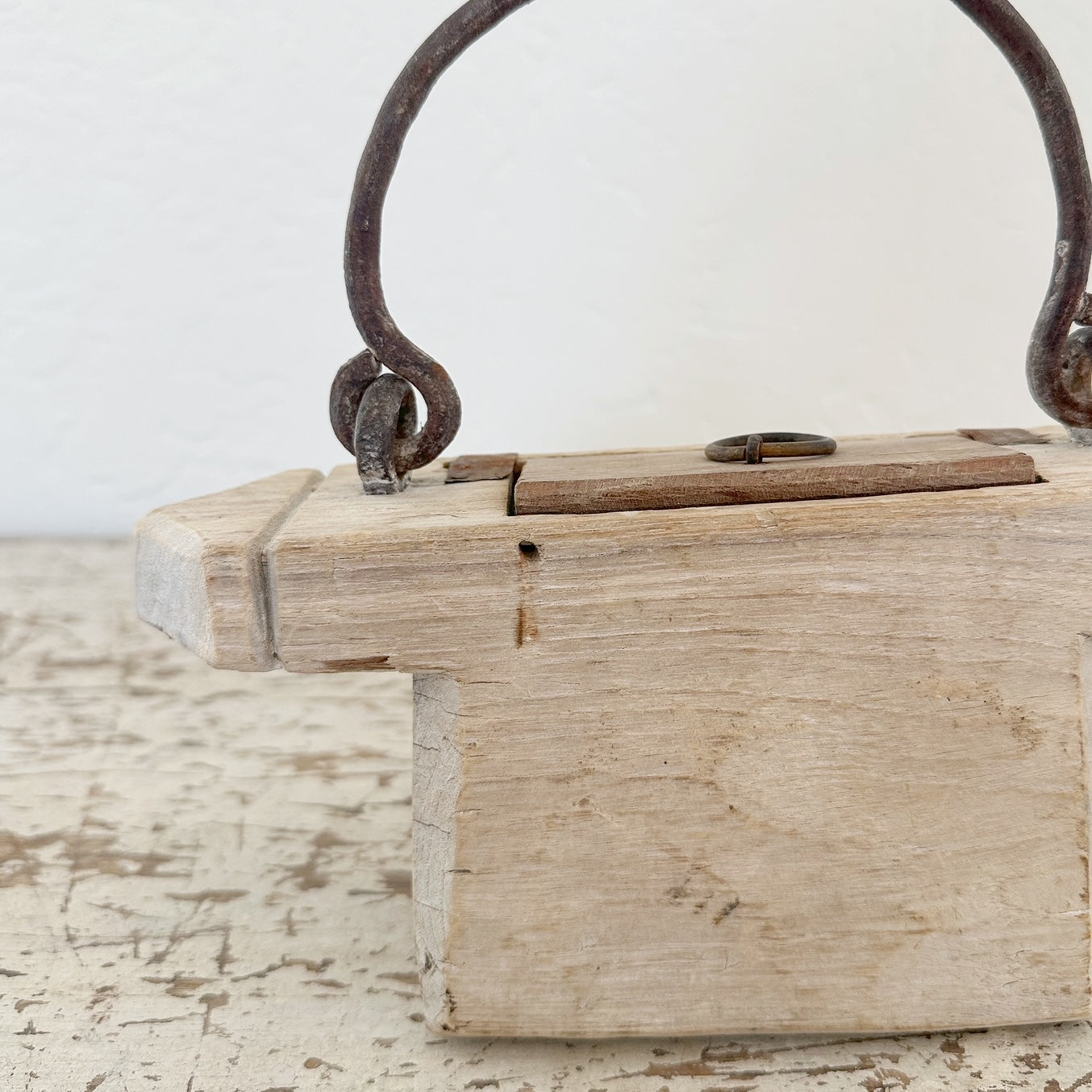 Found Oil Pot Box