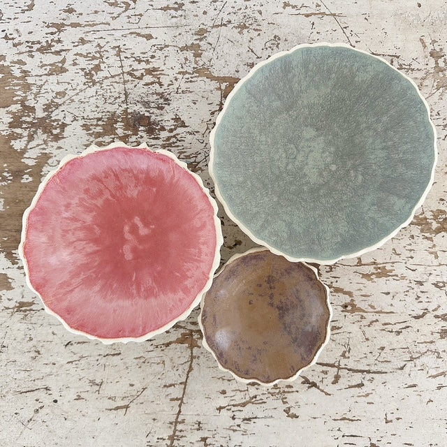 Agave Moon Pinched Nesting Bowls