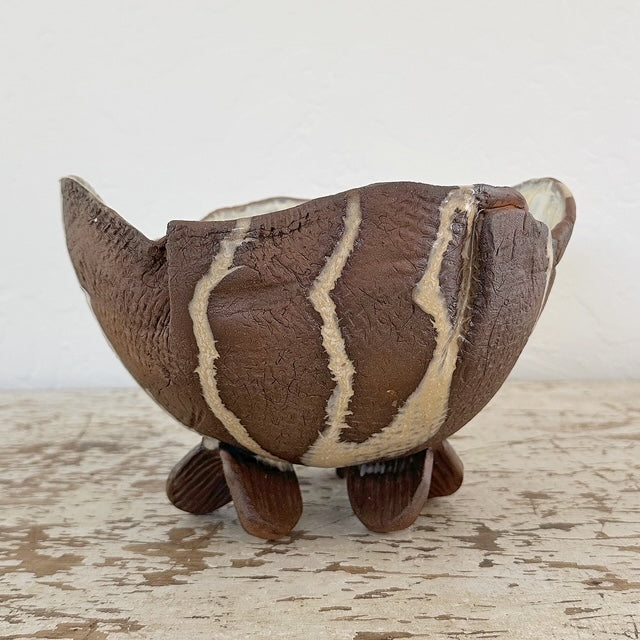 Agave Moon Footed Bowl