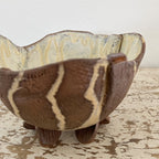 Agave Moon Footed Bowl