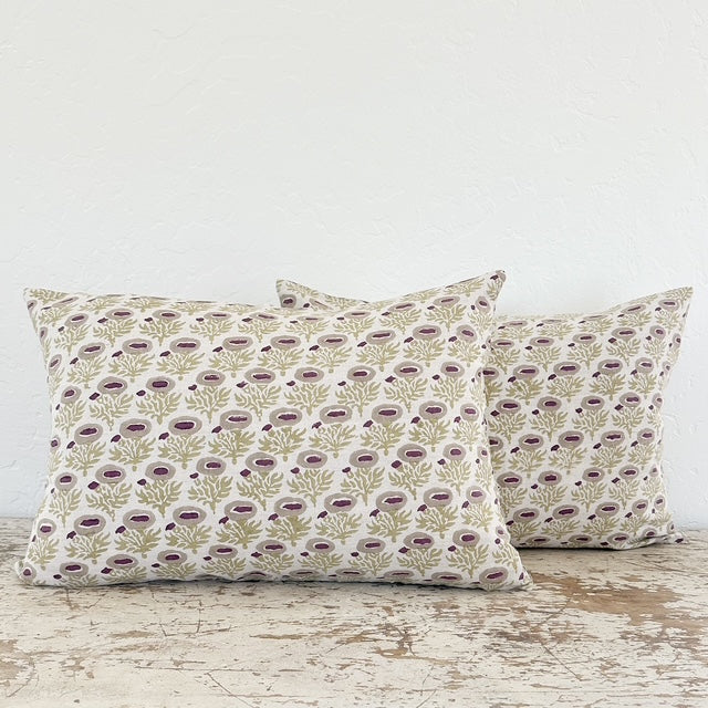 Rumi Plum Pillow