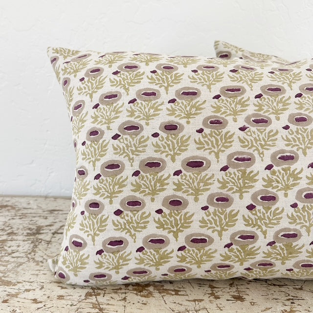 Rumi Plum Pillow