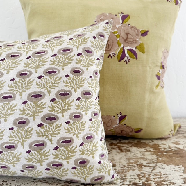 Rumi Plum Pillow