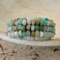 Peruvian Opal and Sterling Silver Cuff