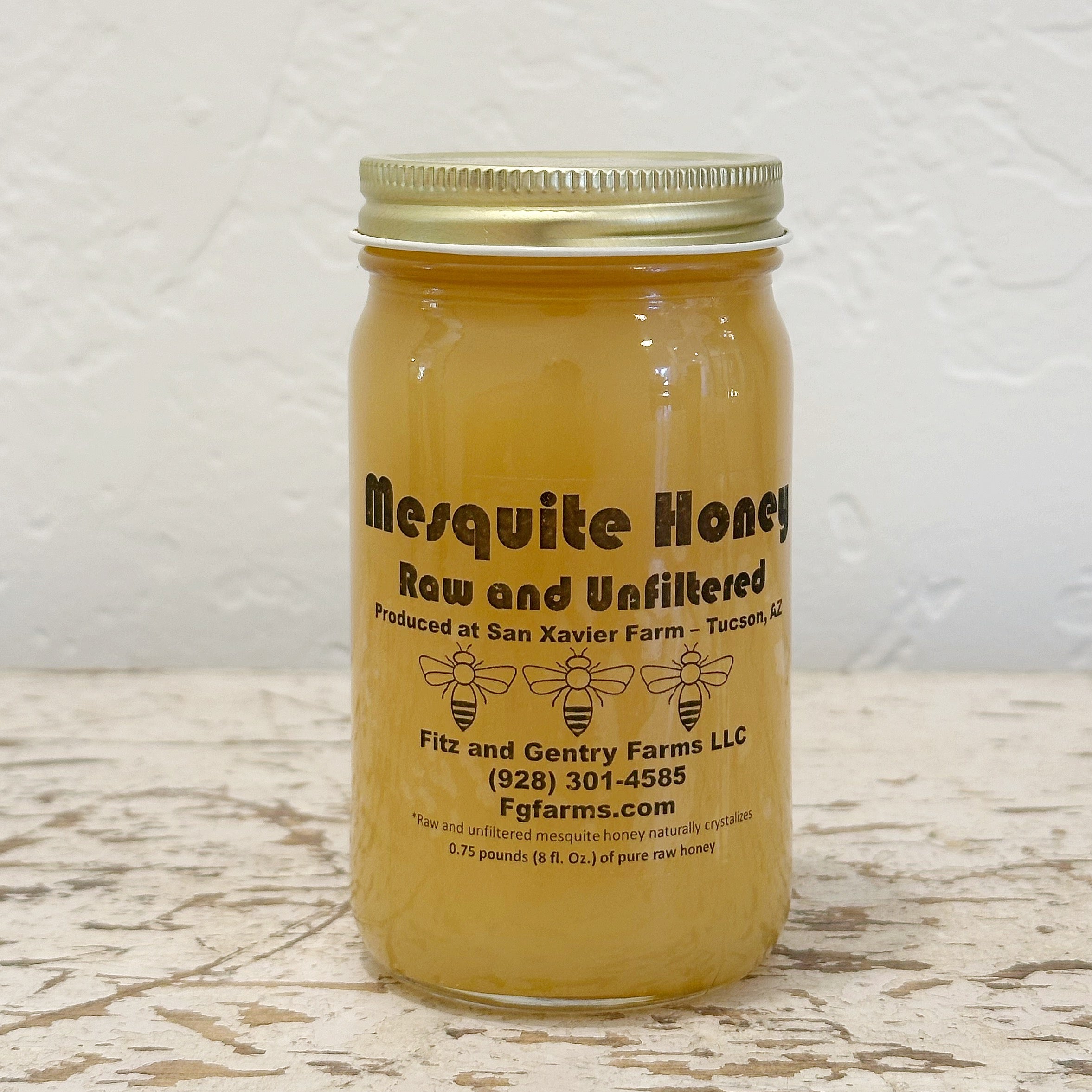 Mesquite Honey, Raw and Unfiltered