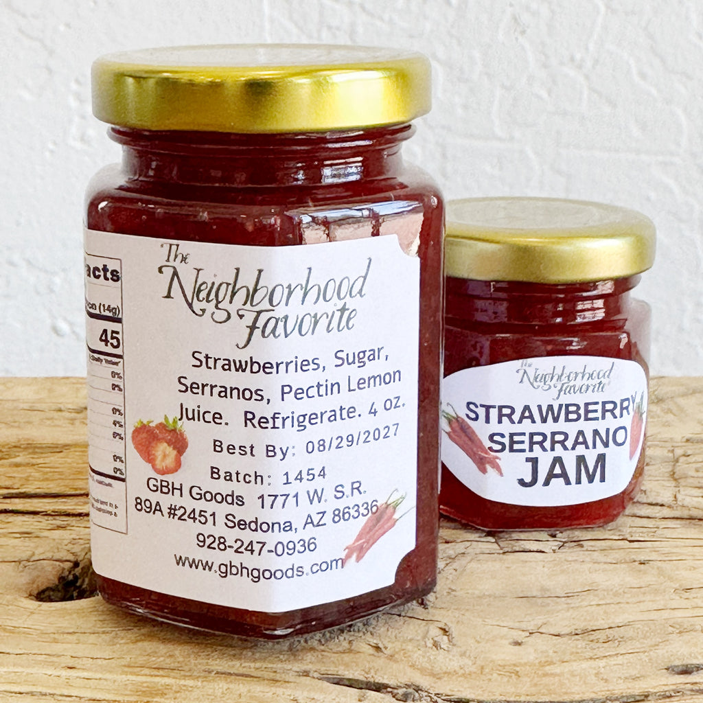 Strawberry Serrano Jam