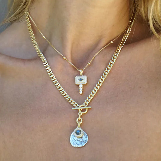 Labradorite Dalia Necklace