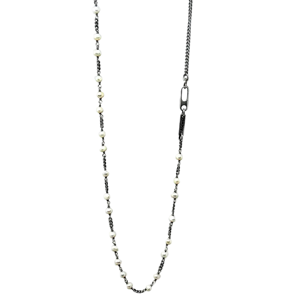 Evermore Pearl Chain Necklace
