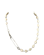 Pin Pearl Chain Necklace