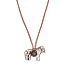 Silver Pony Milagro Necklace
