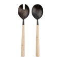 Maple Wood Salad Servers