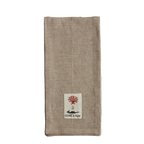 Embroidered Quail Tea Towel