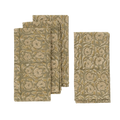 Lata Block Print Napkin, Set of 4