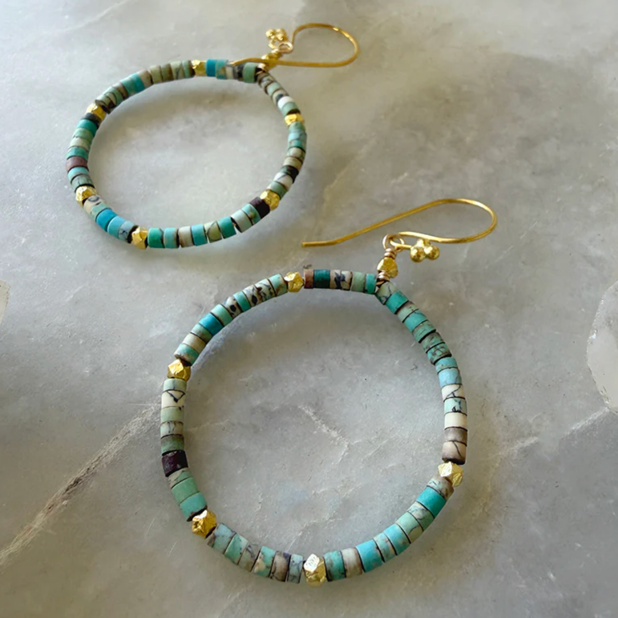 Julia Turquoise Drop Earring