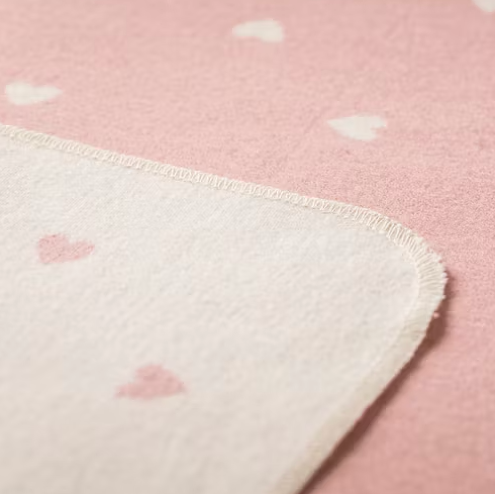 Hearts Baby Blanket