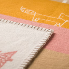 Organic Forest Animals Baby Blanket