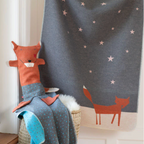 Fox Baby Blanket
