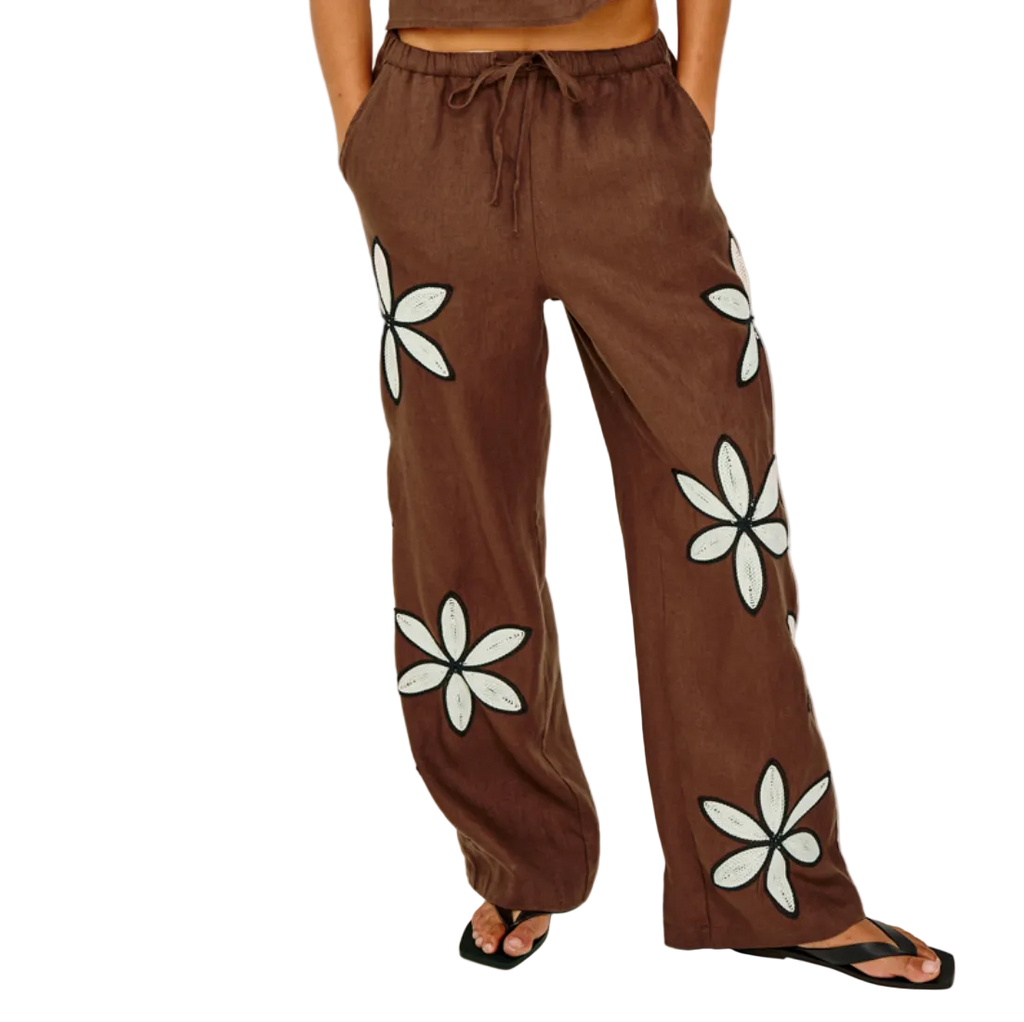 Emmie Embroidered Pant