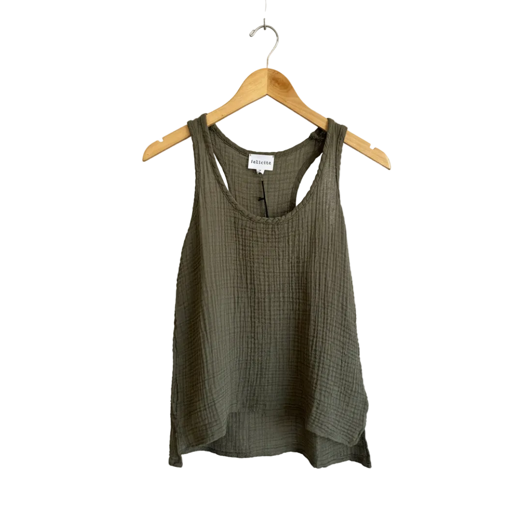 Gauze Racerback Tank