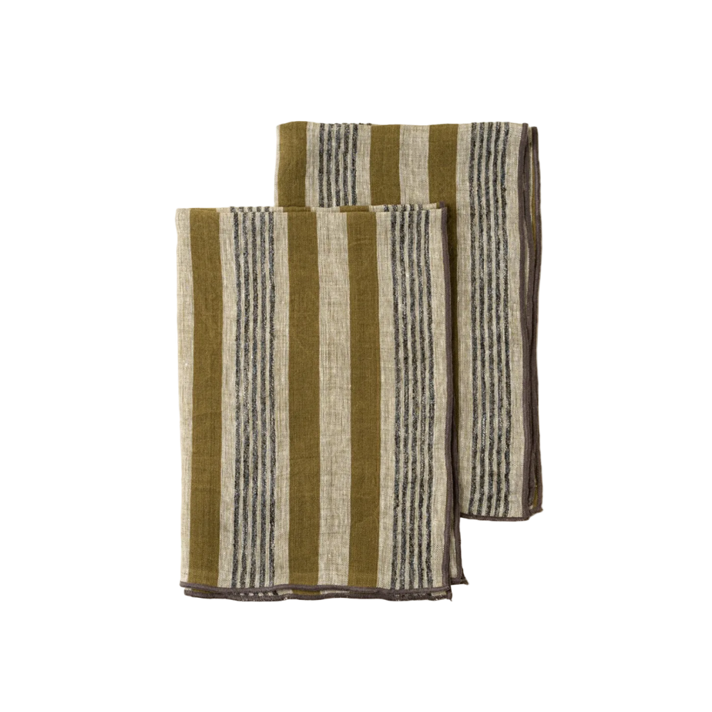 Levi Linen Towel, Set of 2