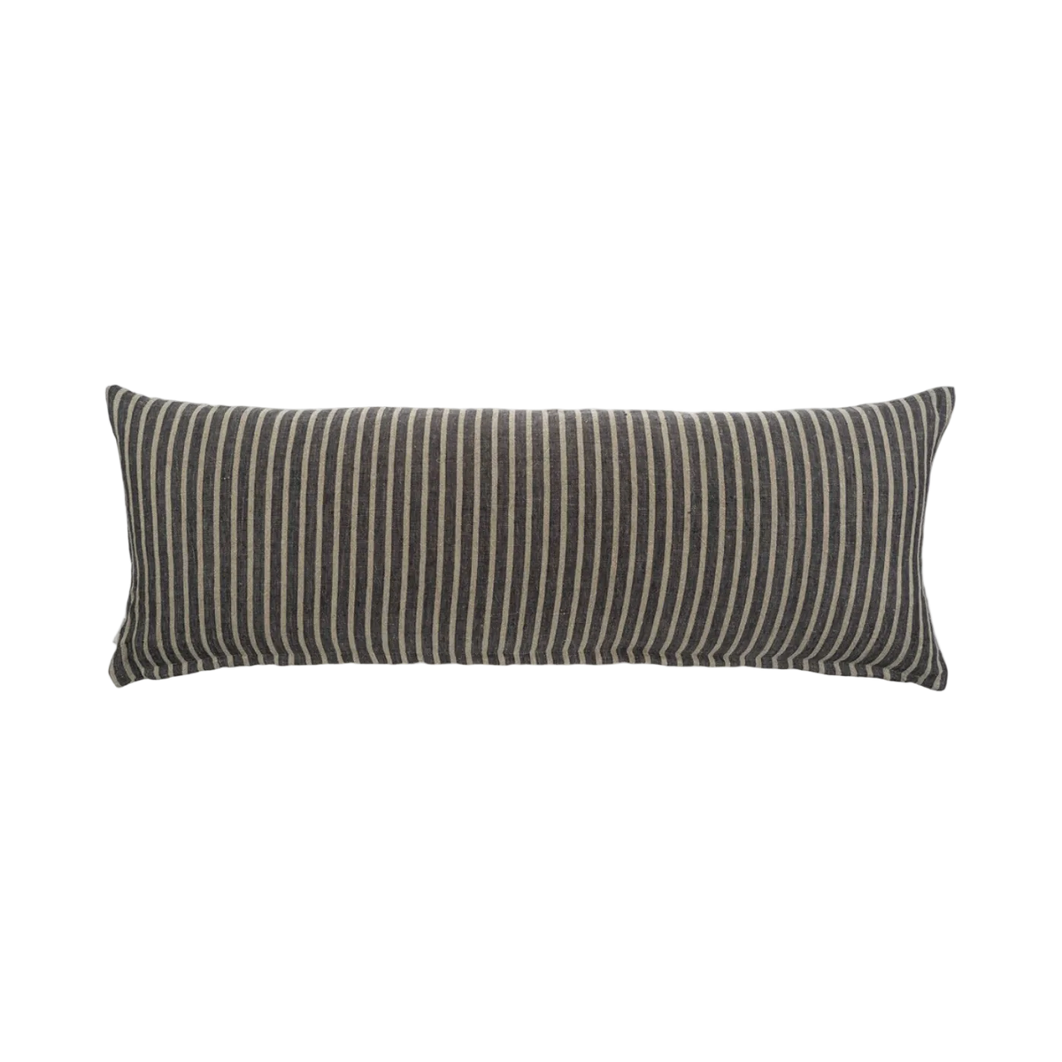 Linen Pinstripe Lumbar Pillow