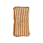 Terracotta Strip Napkins, Set of 4