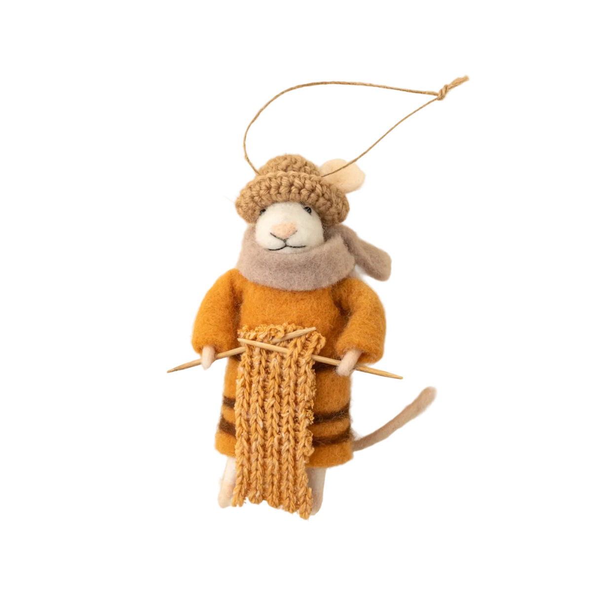Knitting Nellie Ornament