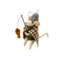 Ice Fishing Ivan Ornament
