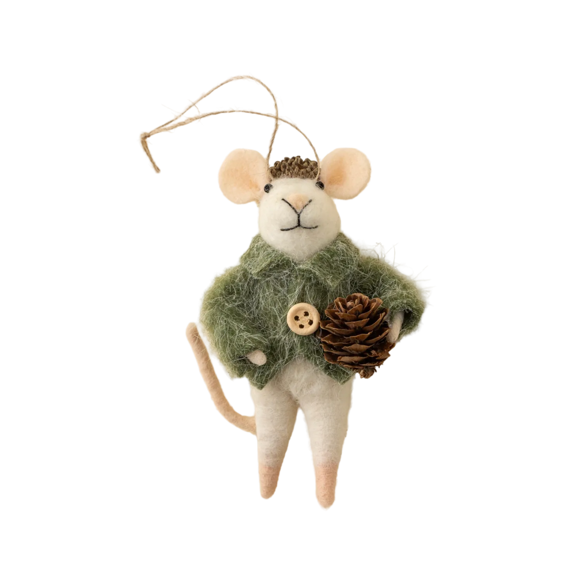 Pinecone Paul Ornament