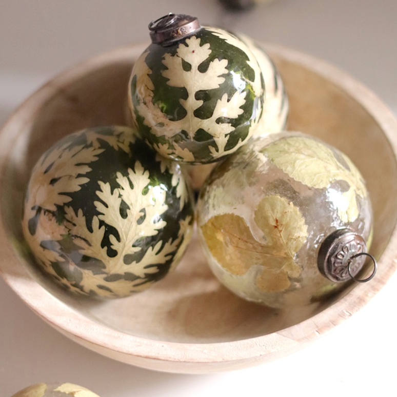 Luna Leaf Ornament