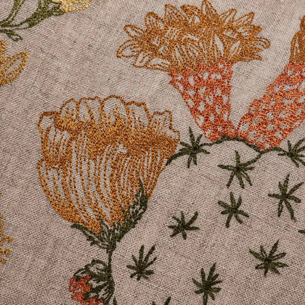 Blooming Cacti Pillow