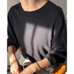 Pointelle Core Sweatshirt
