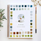 Winter Watercolor Notebook