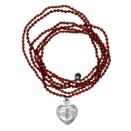 Antique Knotted Red Coral Necklace