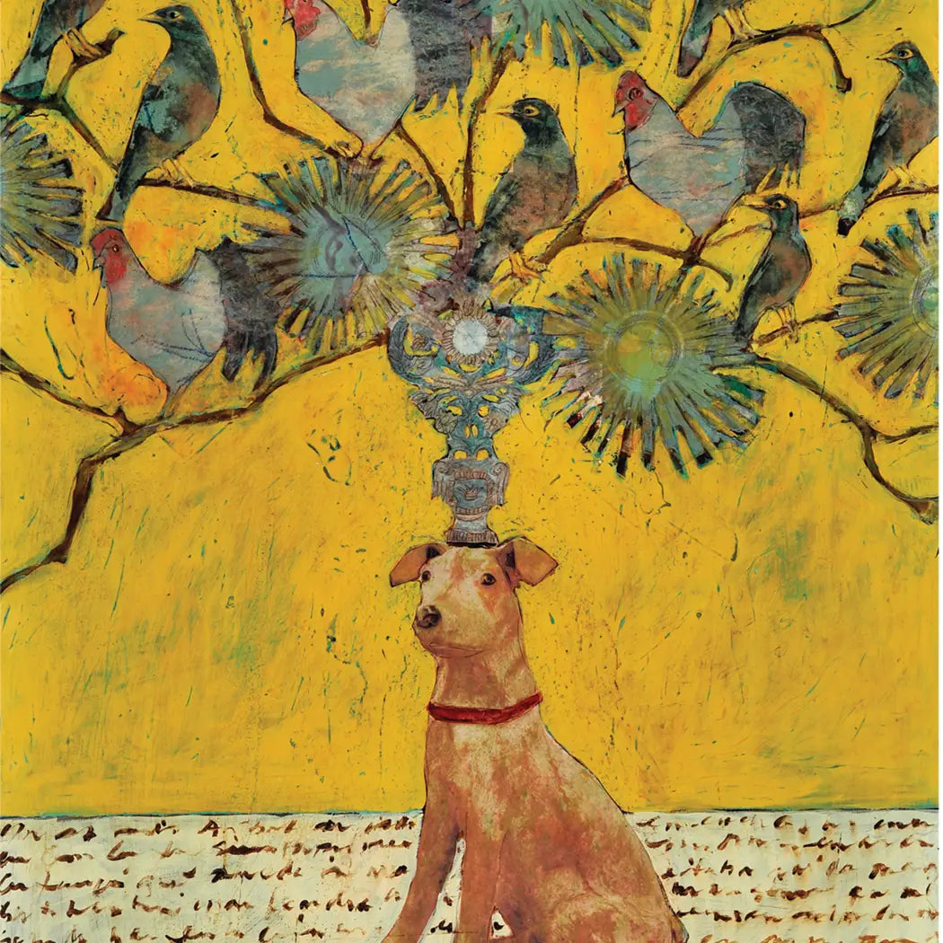 Chicken Tree Notecard