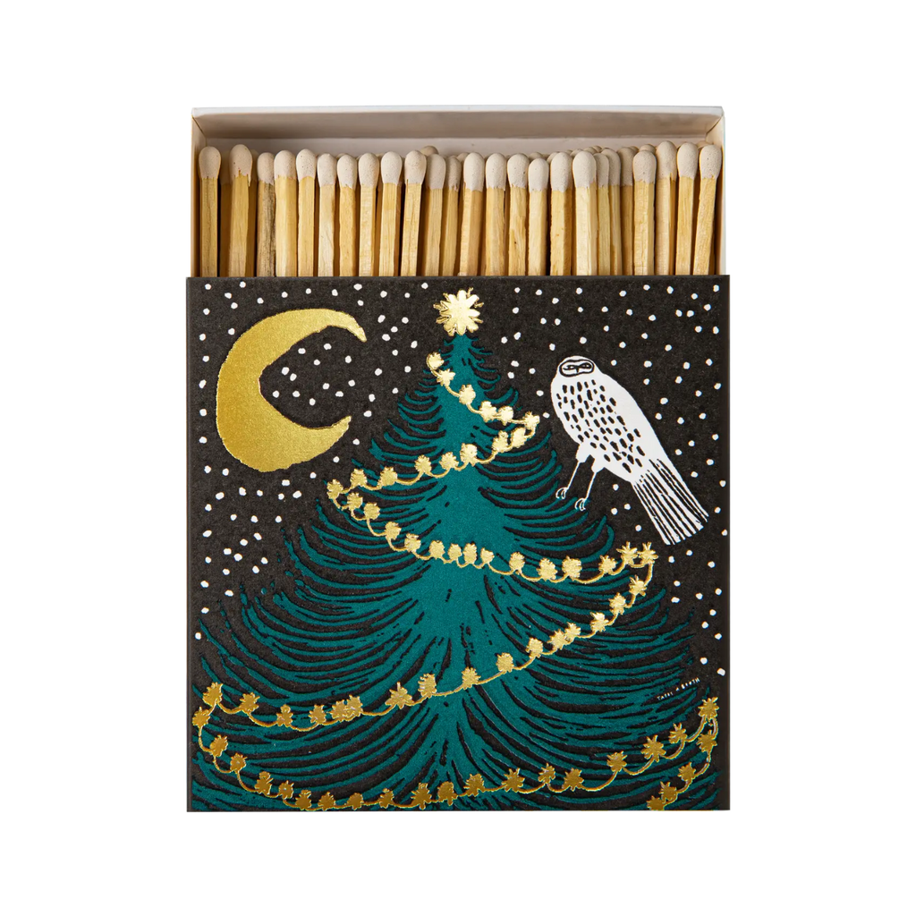 Owl, Moon and Tree Matchbox