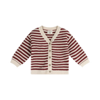 Knit Stripe Baby Cardigan