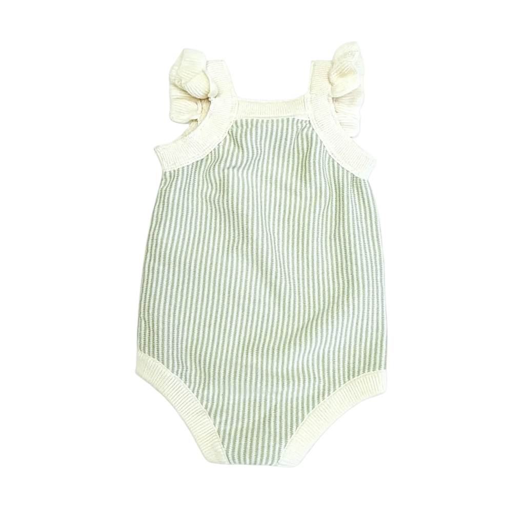 Cherry Embroidered Romper