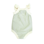 Cherry Embroidered Romper