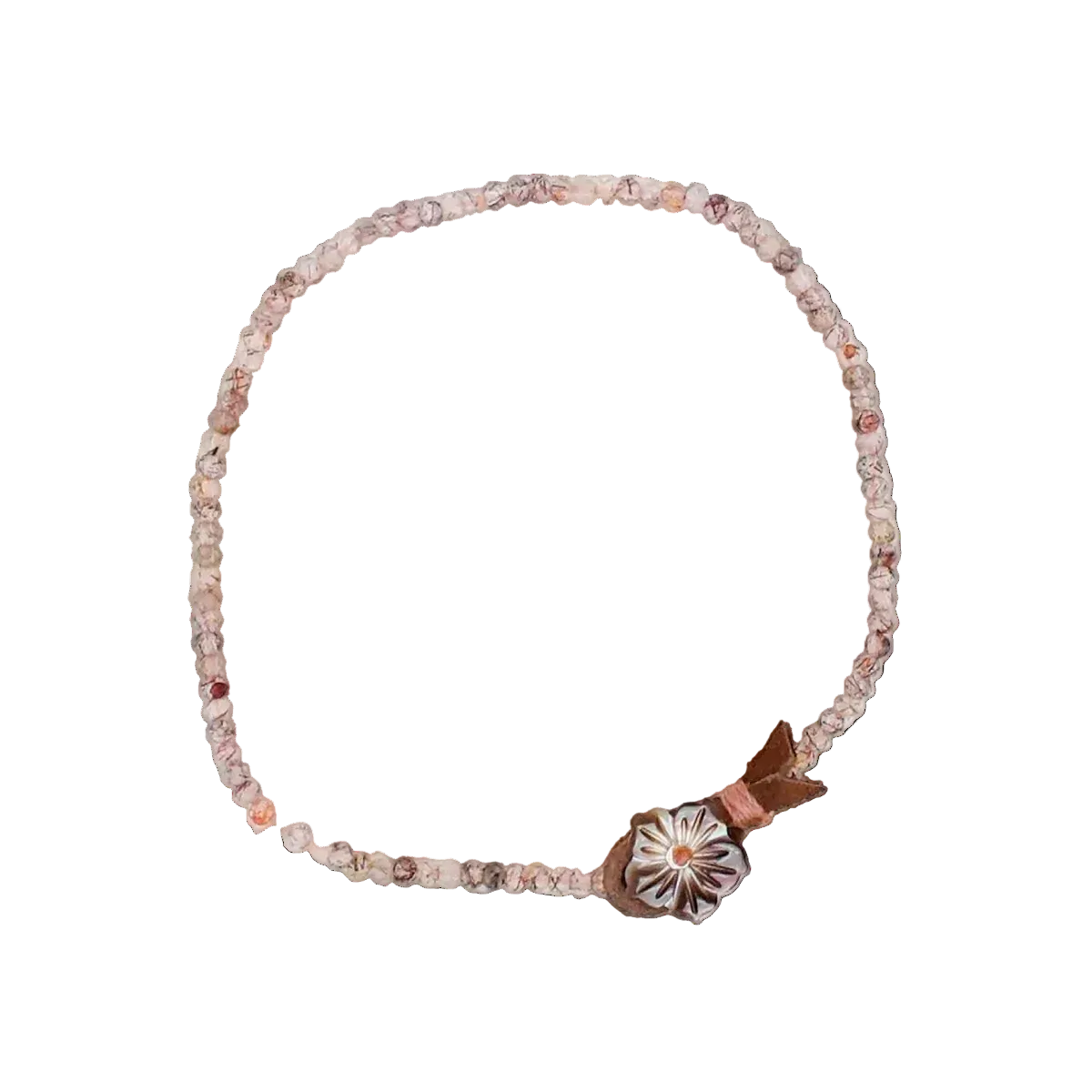Copper Rutilated Quartz Bracelet